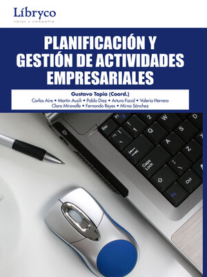 cover image of Planificación y gestión de actividades empresariales
